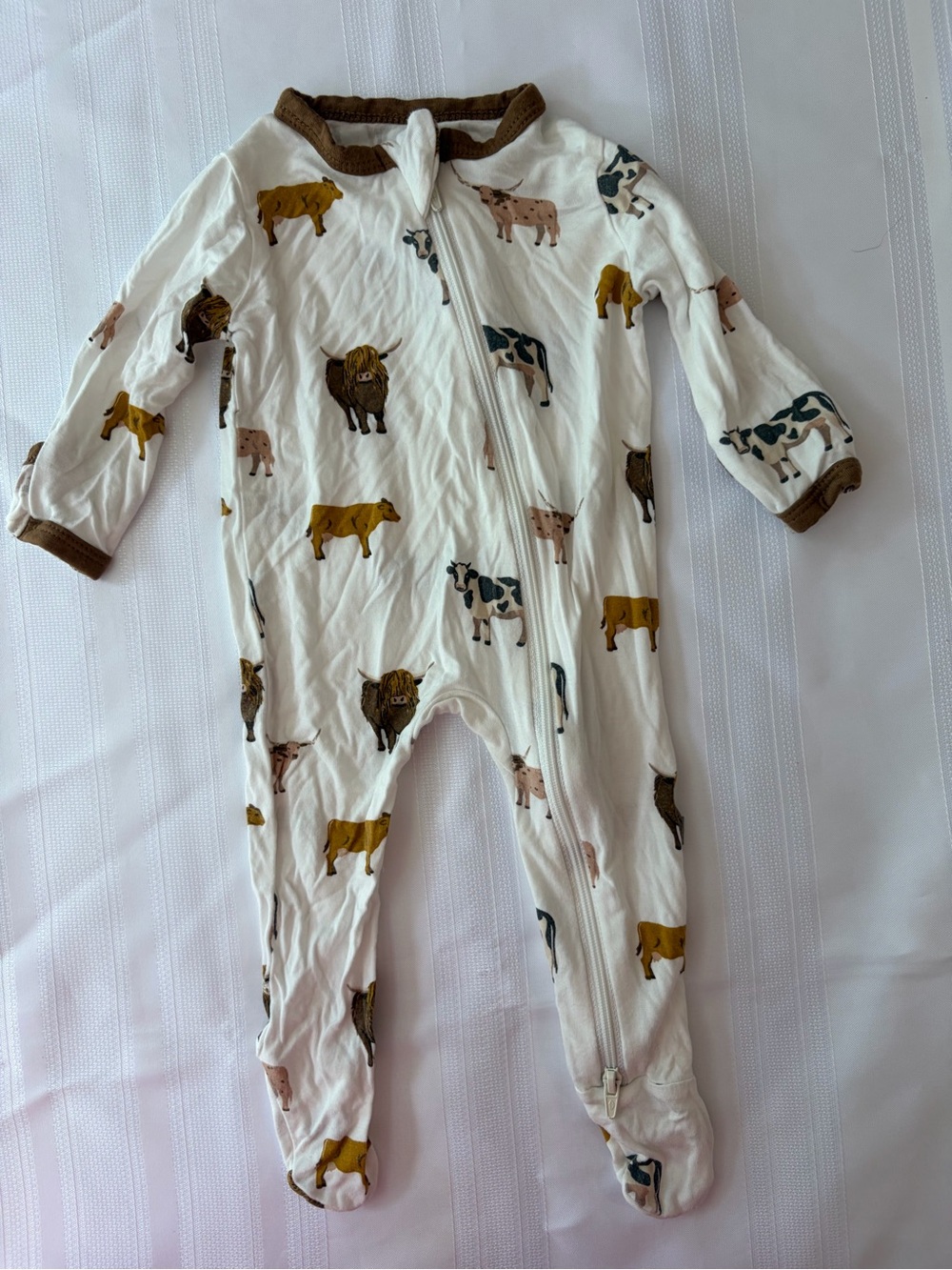 Kyte Baby Farm Animal Bamboo Sleeper 0-3m
